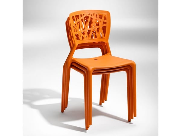 Inca stol i plast orange