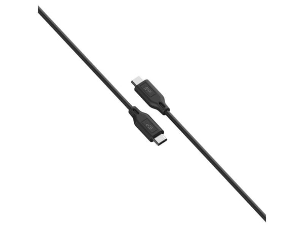 Silicon Power LK15CC, 1 m, USB C, USB C, 480 Mbit/s, Musta