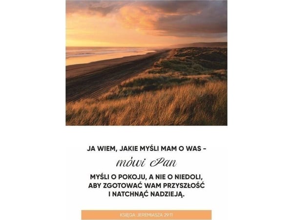 Koinonia-kort - Jeg vet hvilke tanker jeg har om dere…
