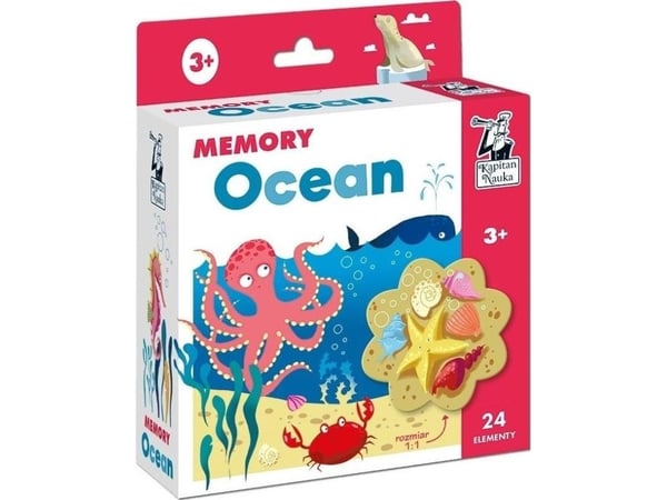 Kapitan Nauka muistipeli Ocean 3+