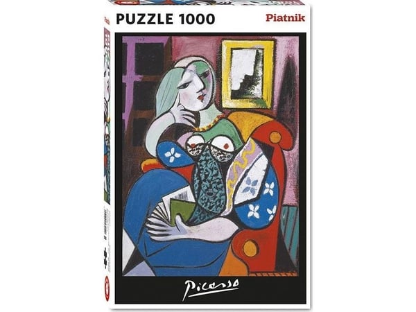 Piatnik Puzzle 1000 - Picasso, nainen ja kirja PIATNIK PIATNIK