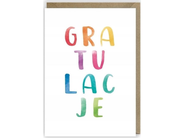 Gratulationskort K042