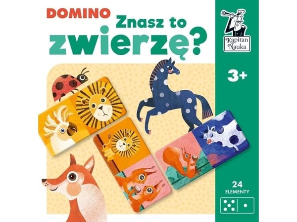 Domino-spill – Vet du hvilket dyr? Captain Science