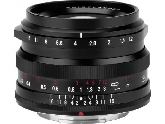 Voigtlander-objektiv Voigtlander Nokton 35 mm f/1.2-objektiv for Fujifilm X