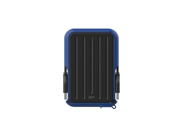 SILICON POWER Armor A66 - Harddisk - 4 TB - ekstern (bærbar) - 2.5" - USB 3.2 Gen 1 - blå