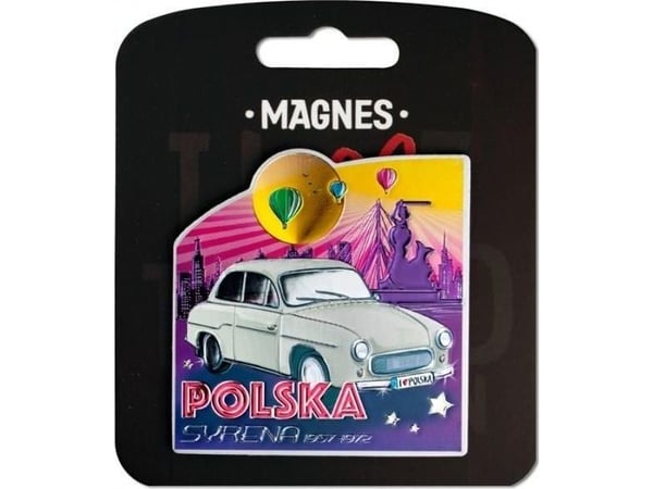 PAN DRAGON Puolan merenneito magneetti - i love poland A