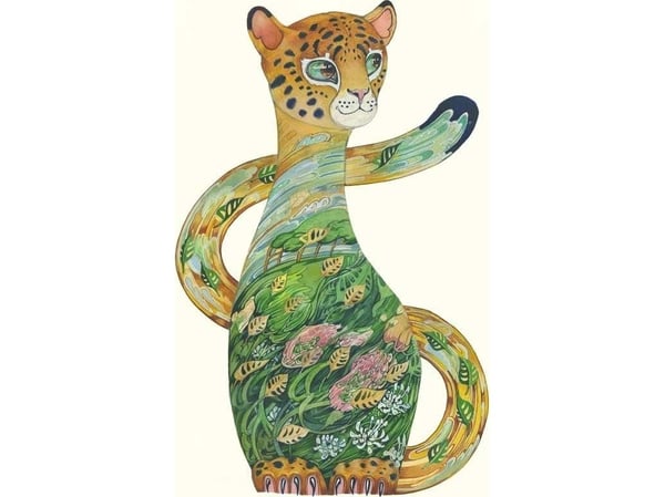 DM Collection Pass A135 B6 + envelope Young jaguar