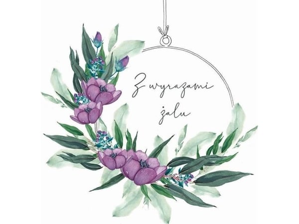 Clear Creation Swarovski firkantet kort CL4008_PO Med beklagelse
