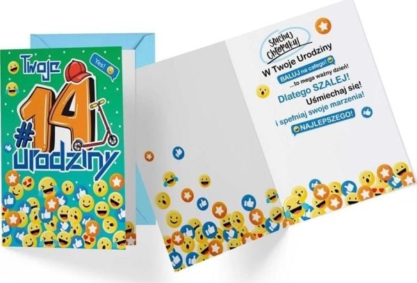 CUCCARD Carnet PR-338 Syntymäpäivä 14 poika