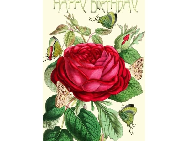 B6 glitteranteckningsbok med kuvert Birthday Rose B6 glitteranteckningsbok med kuvert Birthday Rose
