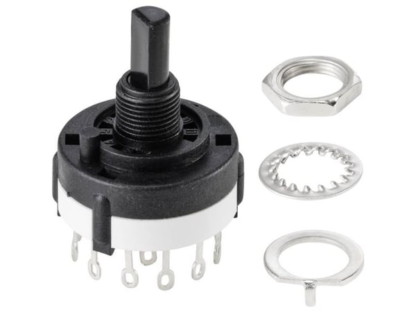 TRU COMPONENTS TC-9415600 SR26A-3X4-F20 dreie-kontakt 250 V 150 mA 12 x 30° 1 stk