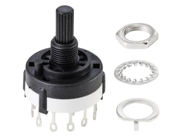 TRU COMPONENTS TC-9415596 SR26A4-2X6-18F20 dreiebryter 250 V 150 mA 12 x 30° 1 stk
