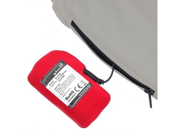 Glovii GP1GS, Lange underbukser, Voksen, Unisex, Grå, Monokromatisk, S