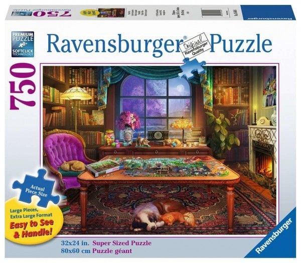 Ravensburger Puzzler''s Place, 750 stykker, Kunst, 12 år