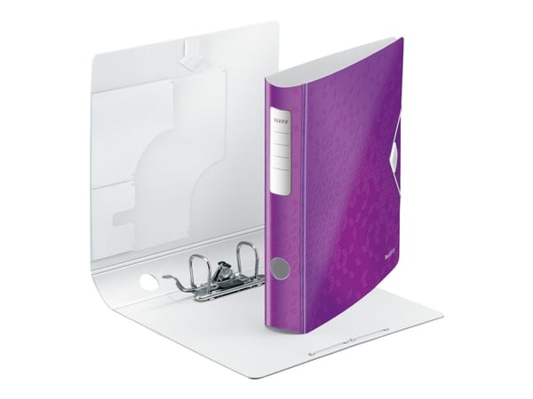 Leitz 180° Active WOW - Hevarmbuefil - bokryggbredde: 65 mm - for A4 (210 x 297 mm) - kapasitet: 350 ark