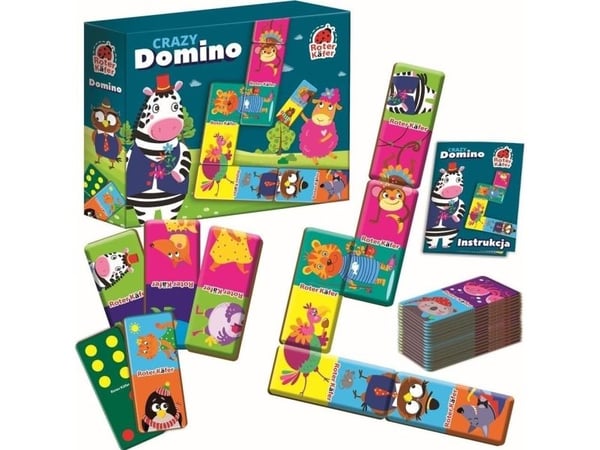 Pedagogisk spill "Crazy Domino" RK1150-02