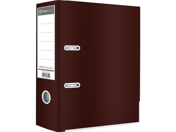 Interdruk Binder A4/75K ruskea kiiltäväpintainen