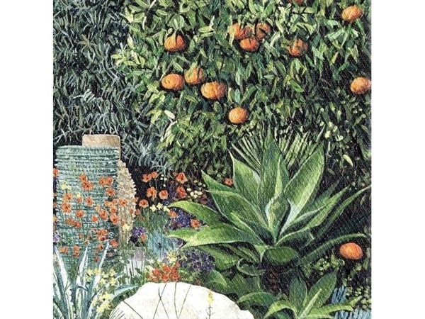 Kort med konvolutt Garden in Monaco II