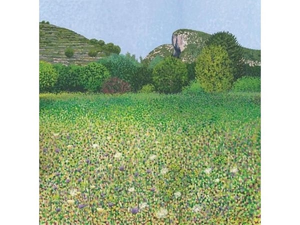 Kort med kuvert Lourmarin, Provence