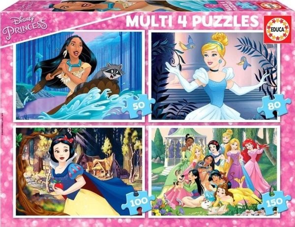 Educa 50-80-100-150 Disney Princess