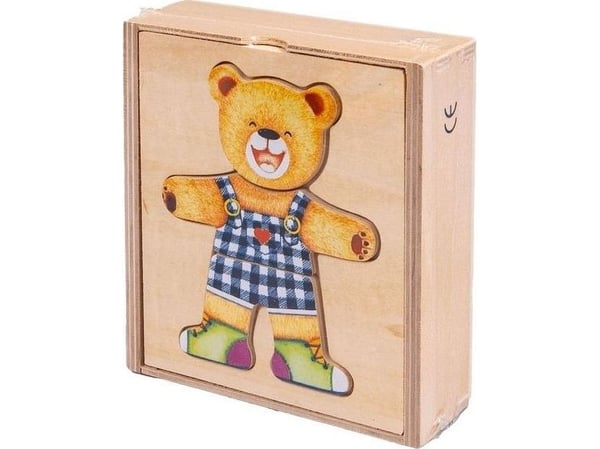 Smily Play Trepuslespill Teddybjørngutt