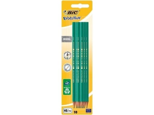 Bic Ołówek Evolution 650 HB bez gumki 10szt bls BIC BIC