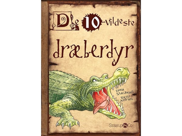 De 10 villeste drapdyrene | Fiona Mcdonals | Språk: Dansk