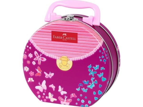 Faber-Castell 155537, 33 styck, Magenta, Rosa, Rund, Vattenbaserat bläck, Motorikträning, Tränar kreativt tänkande