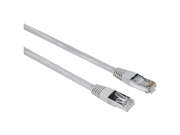 Hama 00200920, 20 m, Cat5e, F/UTP (FTP), RJ-45, RJ-45, Grå