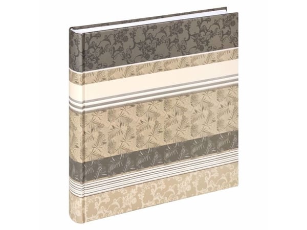 Walther FA-358-H, Beige, 100 ark, Perfekt binding, Fotoark kartong, Hvit, 300 mm