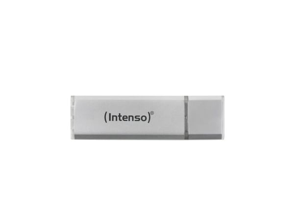 Intenso Alu Line - USB flash-enhet - 128 GB - USB 2.0 - silver