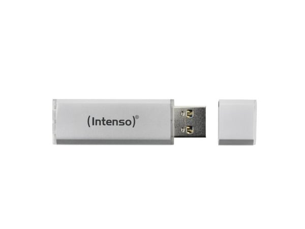 Intenso Alu Line - USB flash-enhet - 128 GB - USB 2.0 - silver