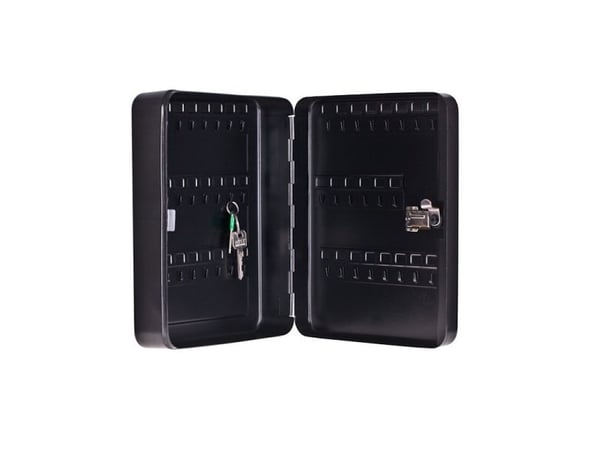 Yale YKB/540/CB2, Veggmonterbar safe, Sort, Kode, Nøkkel, Metall, Vegg, Nøkkel