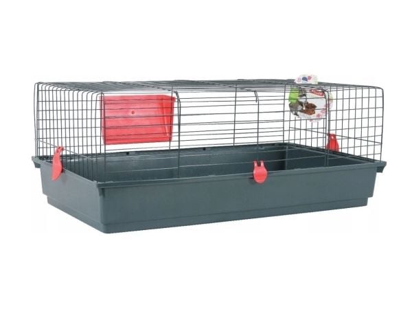 Zolux Cage CLASSIC 100 cm grå/rød