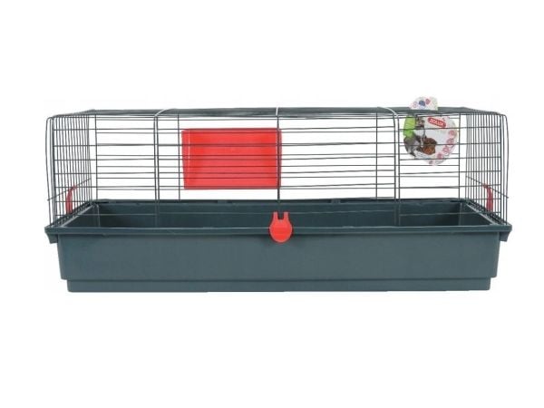 Zolux Cage CLASSIC 100 cm grå/rød