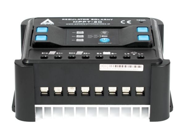 Solar MPPT-opladningscontroller AZO Digital 12/24 - 20A