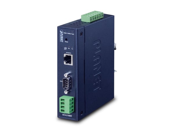 PLANET IP30 Industrial 1-Port, System, 392 g, 32 x 87,8 x 135 mm, -40 - 75 °C, -40 - 85 °C, 5 - 95%