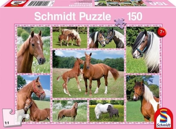 Schmidt Games Puzzle 150 hevosta G3