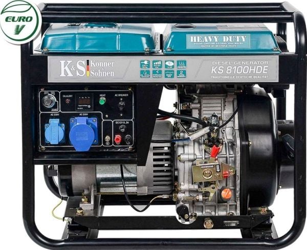 AGGREGAT KS8100HDE 6,0KW, 230V AGGREGAT KS8100HDE 6,0KW, 230V