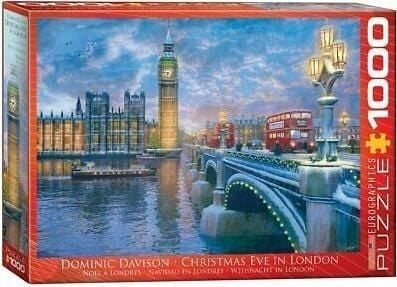 Eurographics Puzzle 1000 Jouluaatto Lontoossa