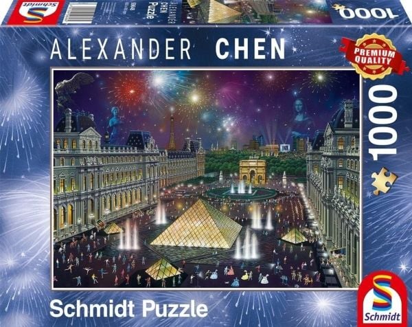 Schmidt Games Puzzle PQ 1000 Louvren ilotulitus G3