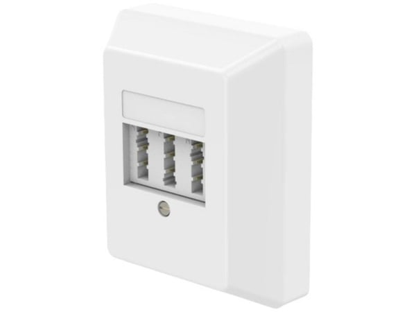 Hama 00201111, 0,5 m, RJ-45, TAE (F), Hankjønn, Hankjønn, Svart