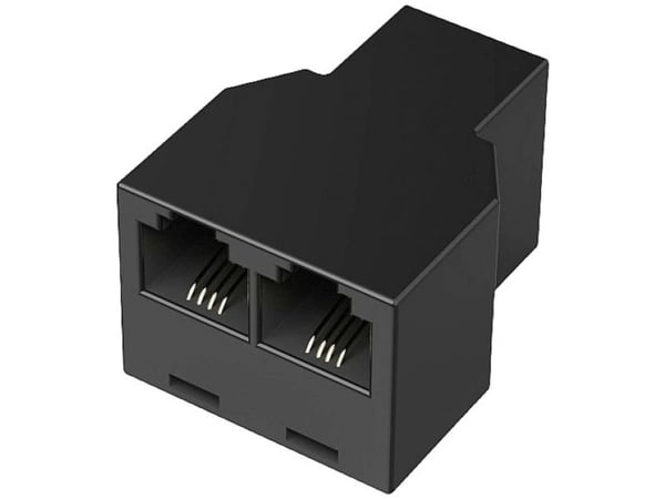 Hama 00201119, 6 m, RJ-45, TAE (F), Hankjønn, Hankjønn, Hvit