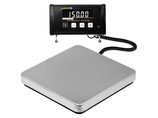 PCE Instruments plattformvekt PCE-PB 150N veieområde 200 kg avlesningsnøyaktighet 50 g batteridrevet via strøm via USB