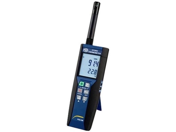 PCE Instruments temperaturmåleutstyr 0 - 60 °C datalogger-funksjon