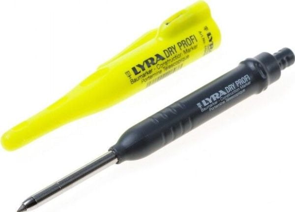 Lyra Dry Profi dybhulspen - m/tryk fremføring,blyantspidser i holder