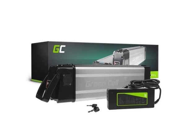 Green Cell EBIKE03STD, Akku, Musta, Harmaa