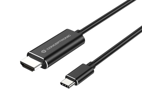 Conceptronic ABBY - Adapterkabel - USB-C han till HDMI han