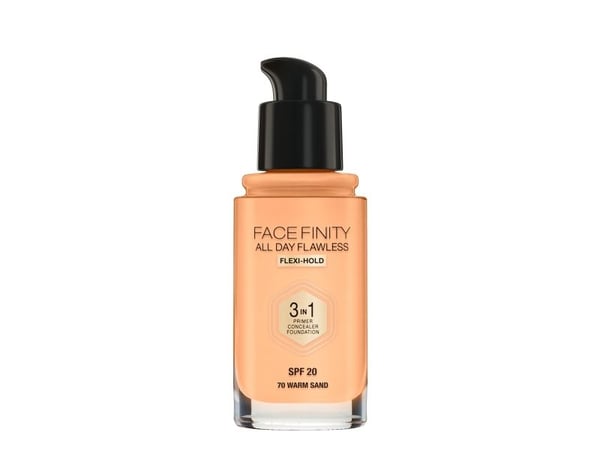Max Factor Facefinity All Day Flawless Flexi-Hold 3i1 primer concealer foundation SPF20 70 30 ml