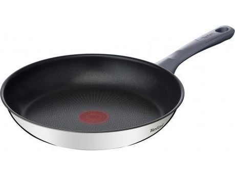 Tefal Daily Cook G7300755, Rund, Universalpanne, Rustfritt stål, Titan, Rustfritt stål, Keramikk, Halogen, Forseglet plate, Gass, Induksjon